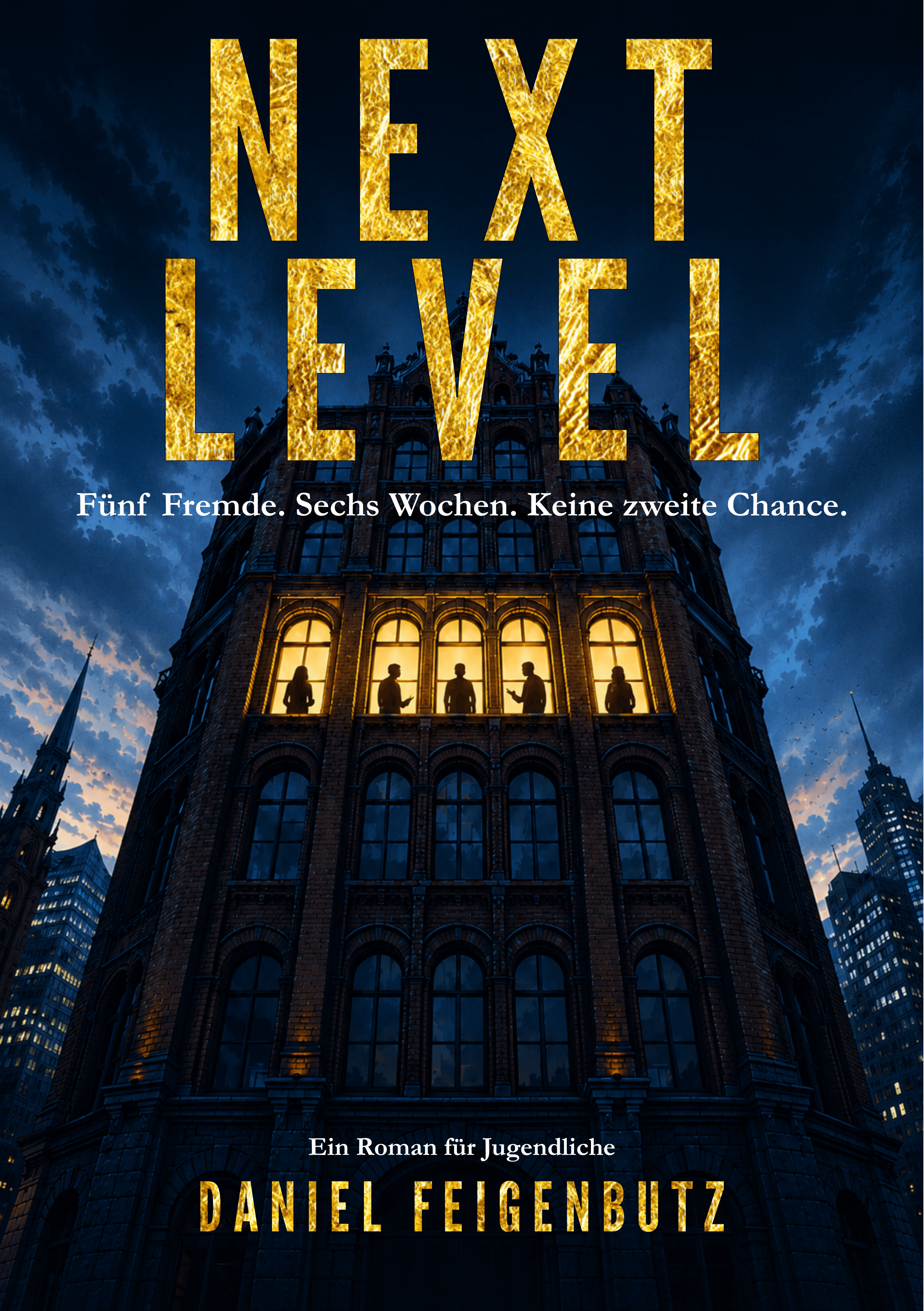 NEXT LEVEL – Buchcover von Daniel Feigenbutz